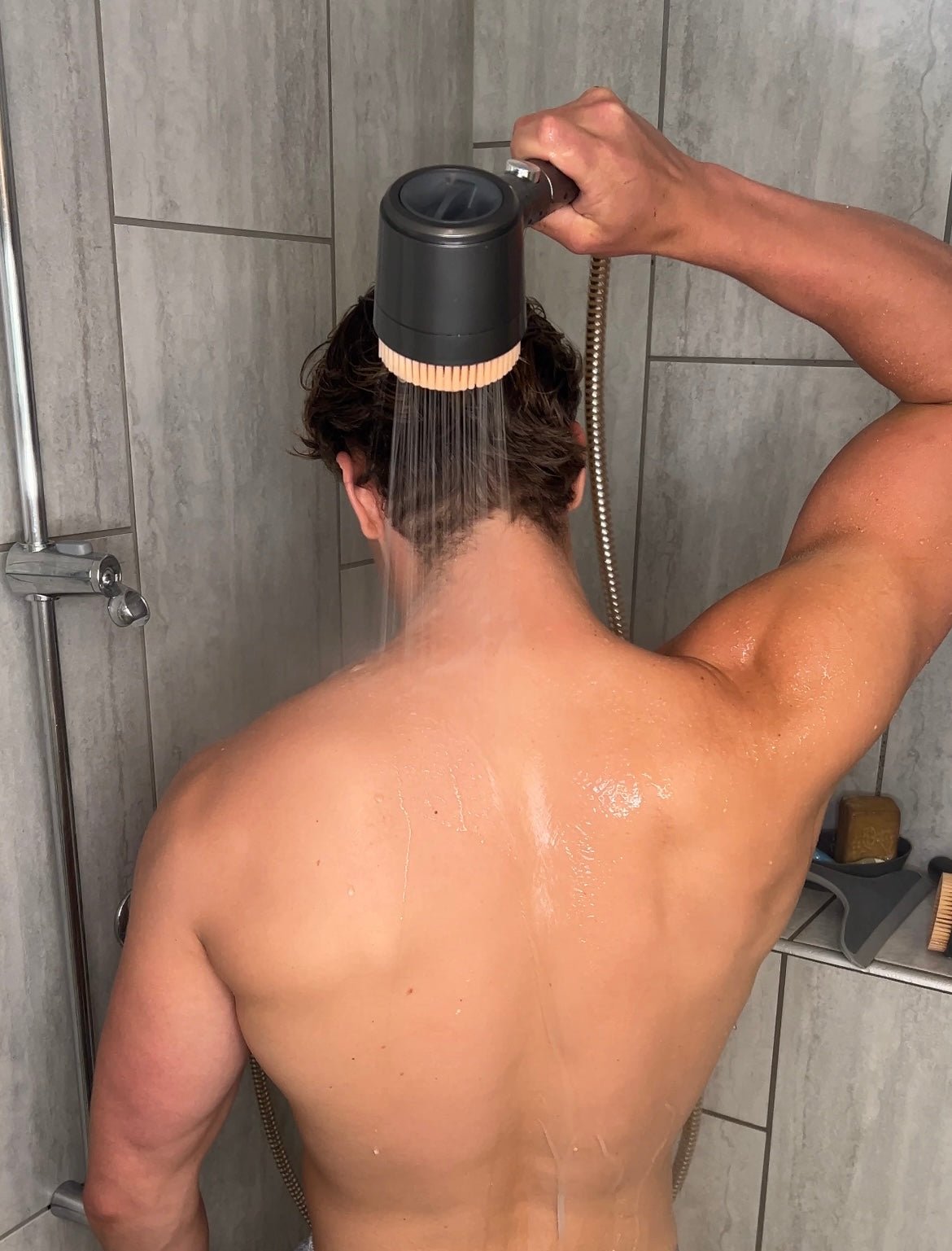 HydroGlow AquaZen™ – Hochdruck - Duschkopf mit Filter & Massage - Bürste - HydroGlow