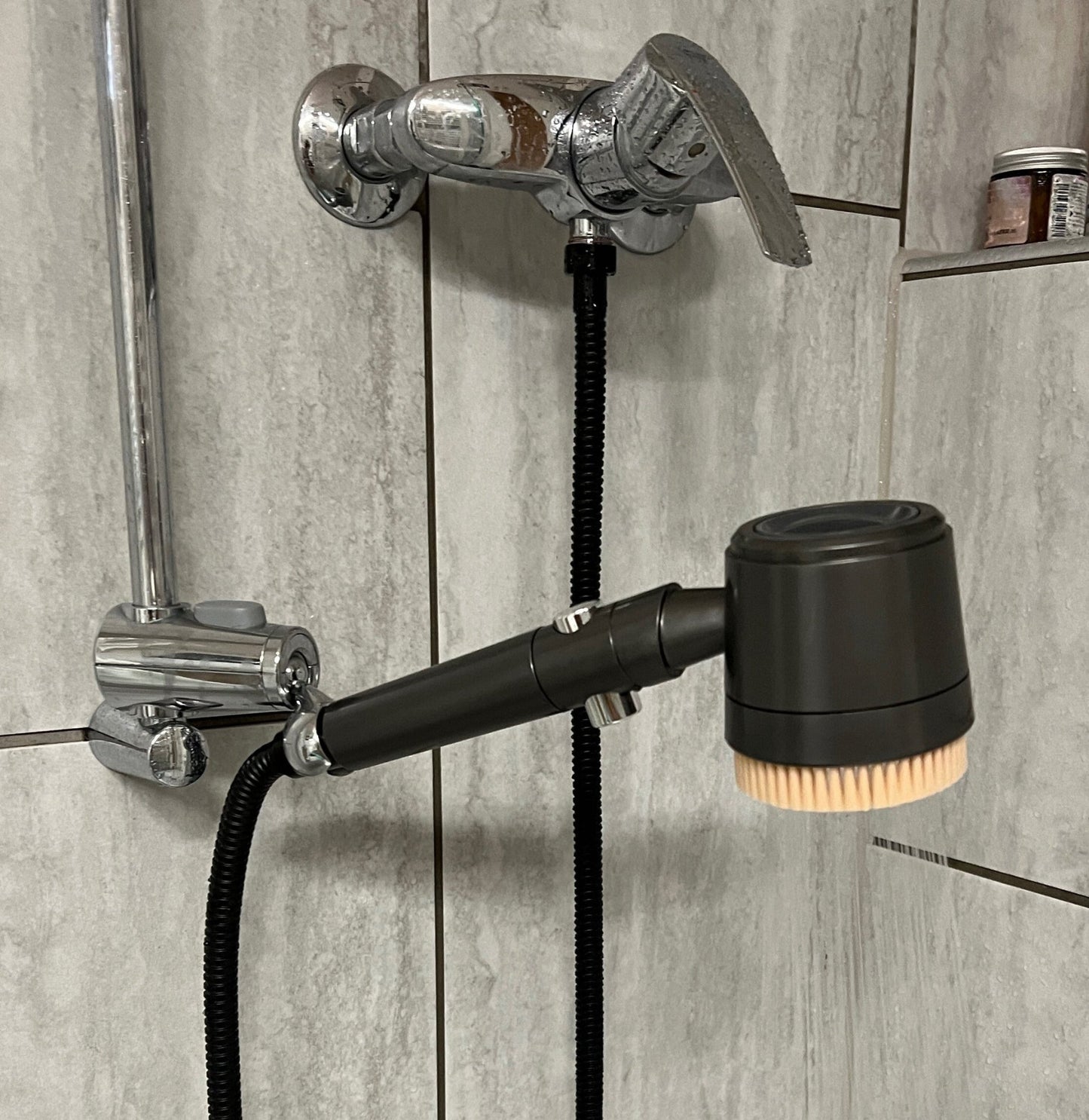 HydroGlow AquaZen™ – Hochdruck - Duschkopf mit Filter & Massage - Bürste - HydroGlow