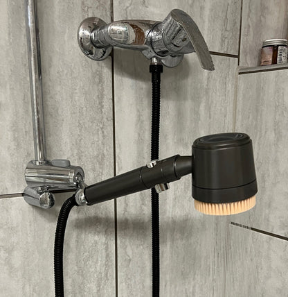 HydroGlow AquaZen™ – Hochdruck - Duschkopf mit Filter & Massage - Bürste - HydroGlow